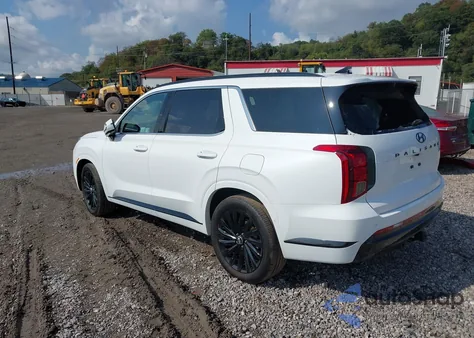 2025 Hyundai Palisade Calligraphy/Calligraphy Night Edition из США, поврежденный, VIN KM8R7DGE6SU920007